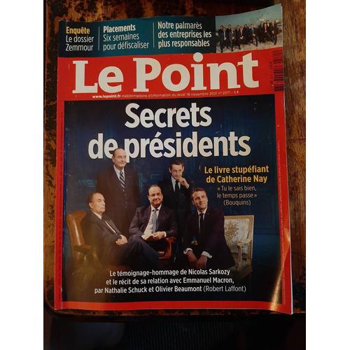 Le Point Secrets De Presidents