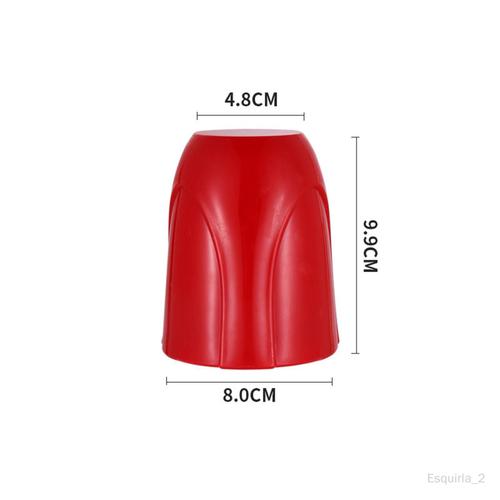 Dice Cup Entertainment Shaker De Dés Professionnel Pour Jeux Liars Dice Ktv Rouge