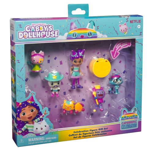 Gabby Et La Maison Magique Coffret De Figurines Deluxe Celebration Gabby Et La Maison Magique