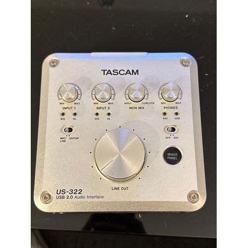 Tascam US-322 USB 2.0 