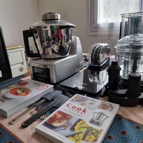 Magimix Cook Expert Connect + Accessoires + Panier Vapeur XXL + 2 livres de recettes