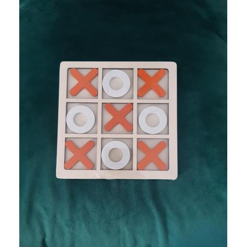 Jeu De Société Classique Wood Xoxo Pour Adultes Et Enfants / Jeu Tic-Tac-Toe