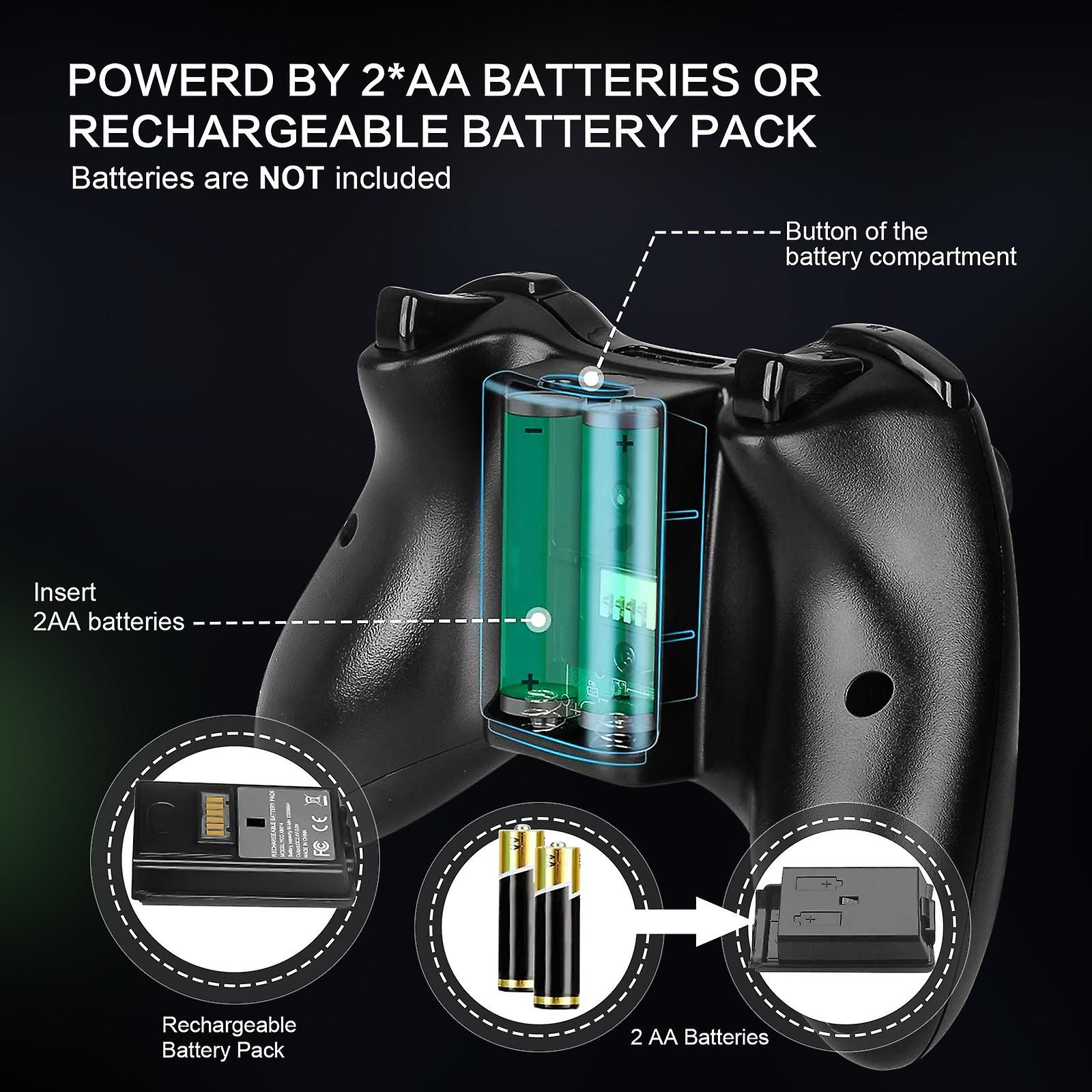 Convient Pour Manette De Jeu Sans Fil 2,4 G Pour Consoles De... - 3