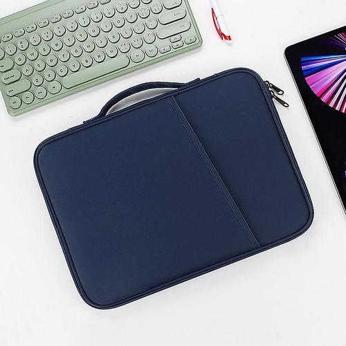 Convient Pour Étui Pour Tablette Pour Ipad Air 1 2 3 Pro 11 12.9 Xiaomi Pad 5 10 Housse 2017 Sac Pour Ordinateur Portable 13 Pouces Macbook Pochette Antichoc Pour 9.7 11 Pouces Bleu