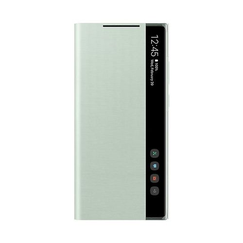Appliquer À Samsung Mirror Smart View Couverture De Réponse Sans Rabat Pour Galaxy Note 20 / Note20 Ultra 5g Couverture De Téléphone Led Couverture S-View Ef-Zn985 Téléphone Portable C Pour Note 20 Ultra Vert
