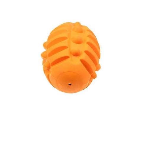 Jouets Grinçants Pour Chiens Pour Mâcheurs Agressifs, Jouets À Mâcher Pour Animaux De Compagnie De Grande Race, Jouets Grinçants Durables Presque Indestructibles Pour Chiens De Race Moyenne Et Grande, Chiots Orange