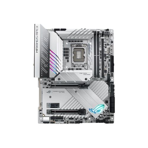 ASUS ROG Maximus Z790 Apex - Carte-mère - ATX - Socket LGA1700 - Z790 Chipset - USB 3.2 Gen 1, USB 3.2 Gen 2, USB-C 3.2 Gen 2x2 - 2.5 Gigabit LAN, Bluetooth, Wi-Fi - carte graphique embarquée...