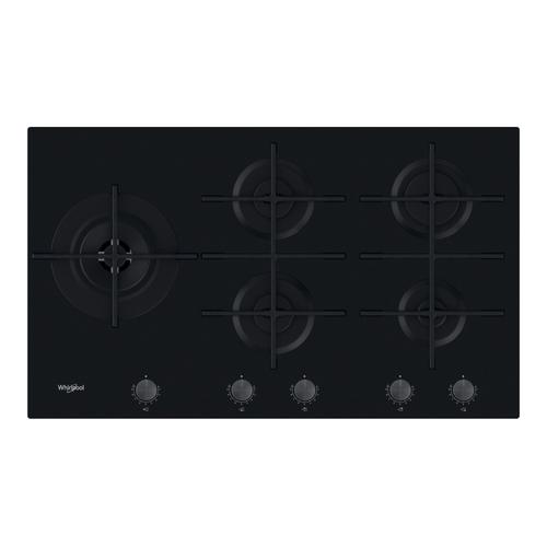 Whirlpool GOWL 928/NB Table de cuisson au gaz Noir - 5 foyers