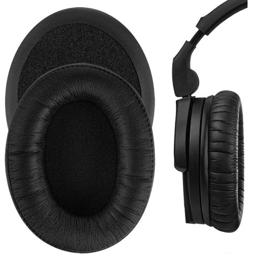 Coussinets de rechange pour casque Sennheiser HD280 Pro/HD280PRO, avec mousse élastique(Cuir protéiné)