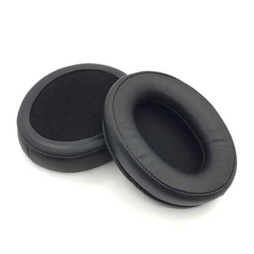 Protège-oreilles de rechange en cuir synthétique pour casque Sennheiser HD280 Pro/HD280PRO,Noir(Cuir protéiné)