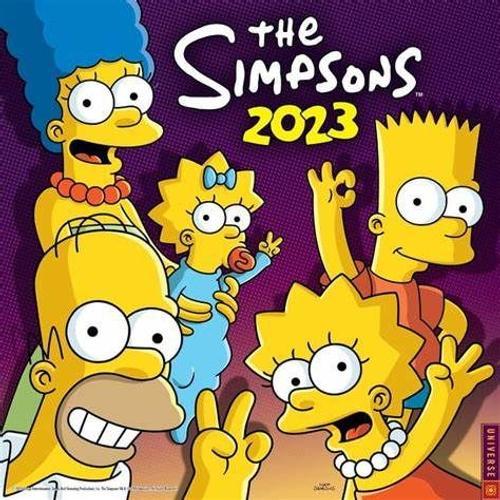 Calendrier Mural Les Simpson 2023