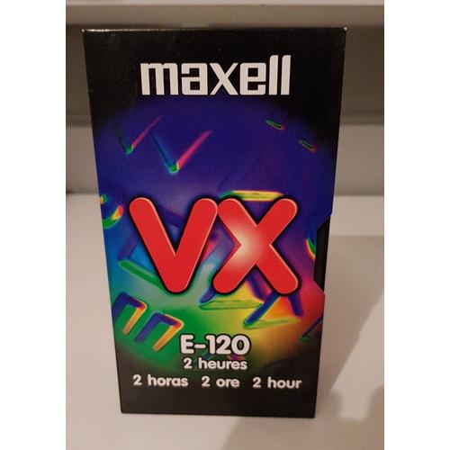 VHS Maxell VX E120 - Lot de 2