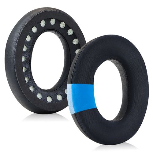 Coussinets d'oreille de Rechange Sport Cooling Gel pour Bose QC45, Coussinets d'oreille pour Bose QC45 Casque(Noir)