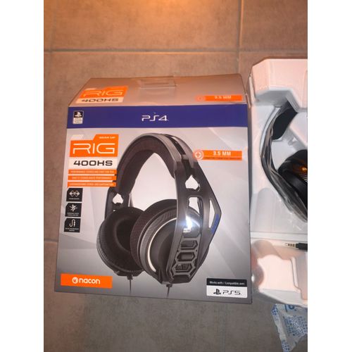 Casque Rig 400hs Pour Ps4, Ps5 Et Pc