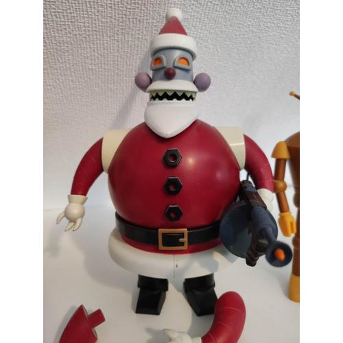 Figurine Robot Santa Futurama Toynami Père Noël