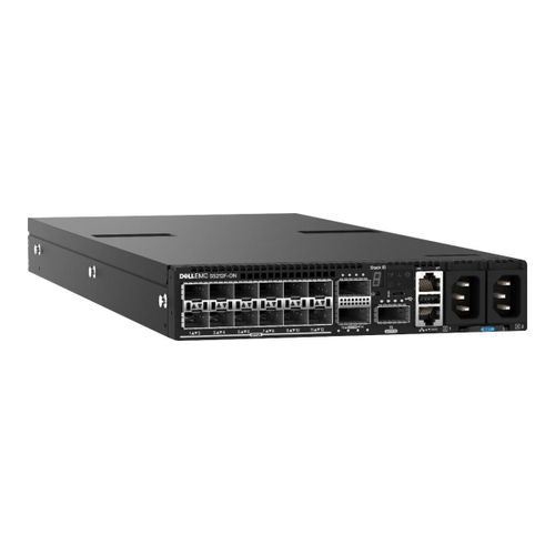 Dell PowerSwitch S5212F-ON - Commutateur - Géré - 12 x 25 Gigabit SFP28 + 3 x 100 Gigabit QSFP28 - Montable sur rack - avec 1 an d'assistance Premier avec garantie de matériel le jour ouvrable...