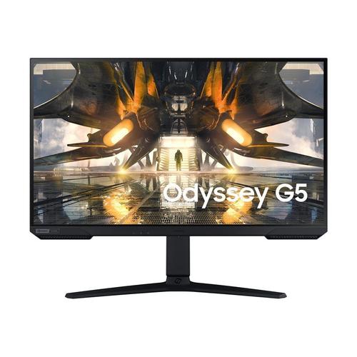 Samsung Odyssey G5 S27AG502PP - Écran LED - 27" - 2560 x 1440 QHD @ 165 Hz - IPS - 350 cd/m² - 1000:1 - HDR10 - 1 ms - HDMI, DisplayPort - noir