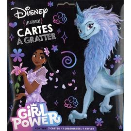 DISNEY - Les Ateliers Disney - 12 cartes à gratter Arc-en-ciel - Créatures  fantastiques