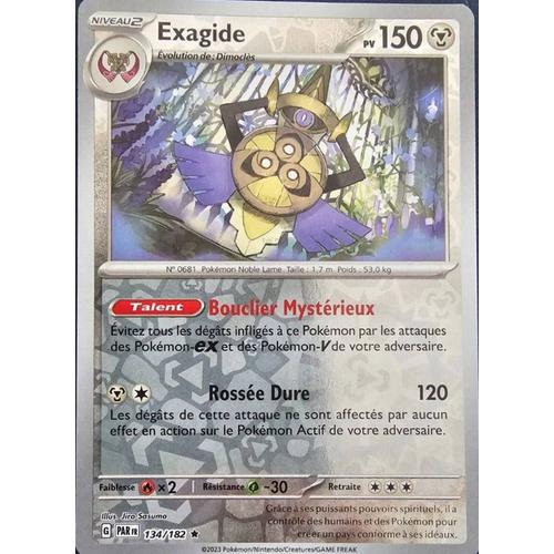 Carte Pokemon Exagide Reverse 134/182  Ev4 Ecarlate Et Violet Par Fr