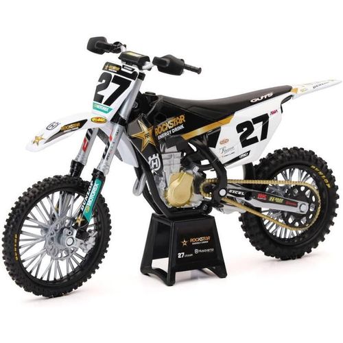 Moto Miniature New-Ray 1:12 Team Rockstar Husqvarna Malcom Stewart Fc450