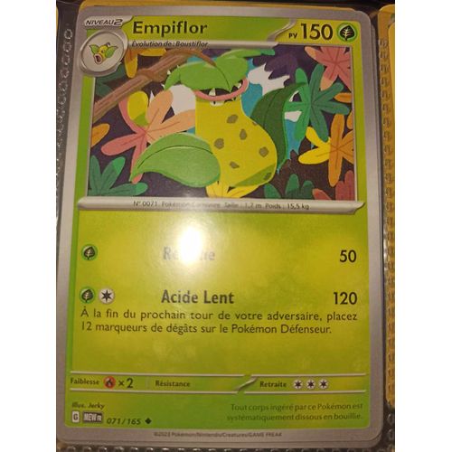 Peu Commune - Pokemon - 151 - Empiflor 71/165