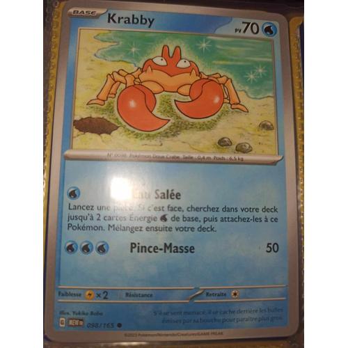 Commune - Pokemon - 151 - Krabby 98/165