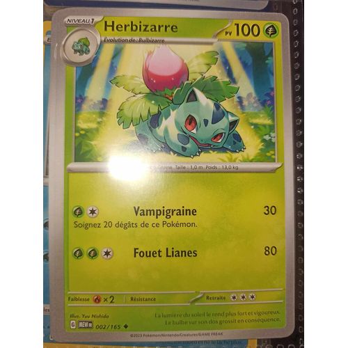 Peu Commune - Pokemon - 151 - Herbizarre 2/165