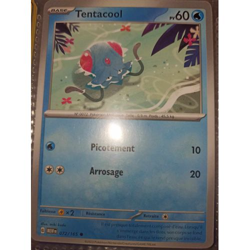 Commune - Pokemon - 151 - Tentacool 72/165