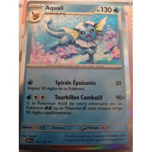 Holo - Pokemon - 151 - Aquali 134/165