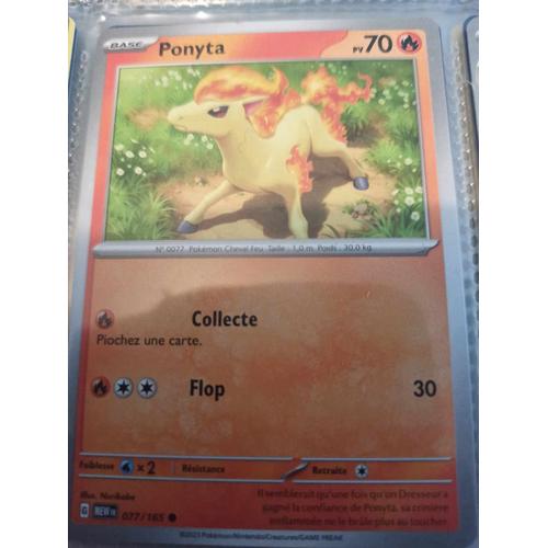Commune - Pokemon - 151 - Ponyta 77/165