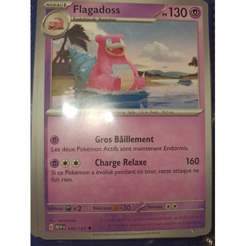 Peu Commune - Pokemon - 151 - Flagadoss 80/165