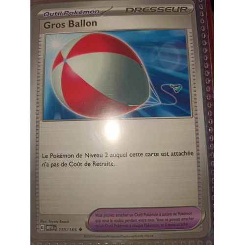 Peu Commune - Pokemon - 151 - Gros Ballon 155/165