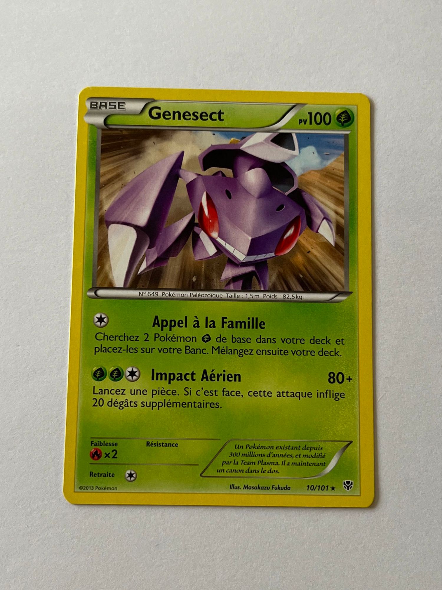 Carte Pokémon Genesect 10/101