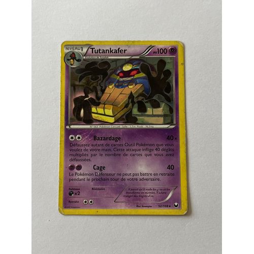 Carte Pokémon Tutankafer 52/108