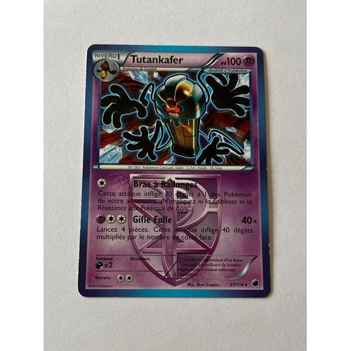 Carte Pokémon Tutankafer 57/116