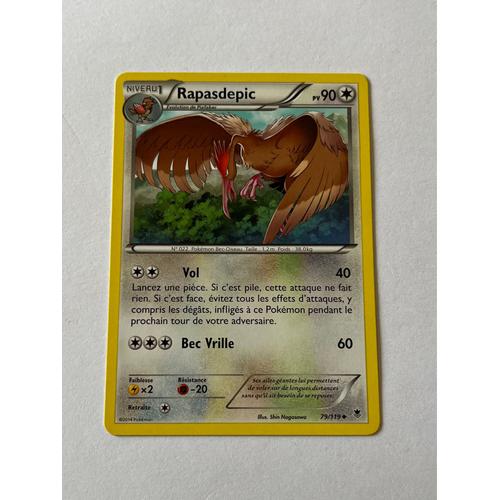 Carte Pokémon Rapasdepic 79/119