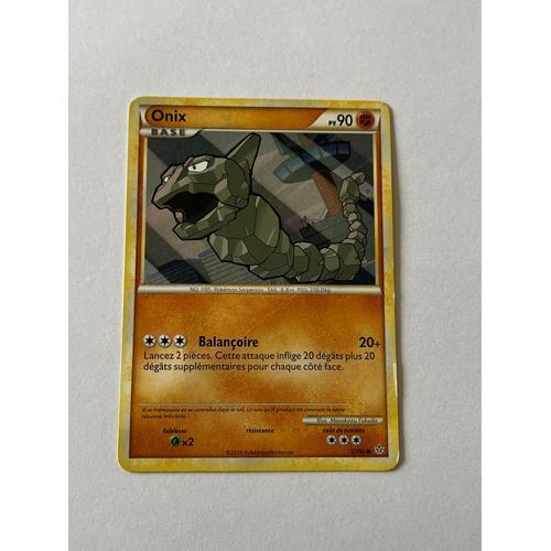 Carte Pokémon Onix 57/95
