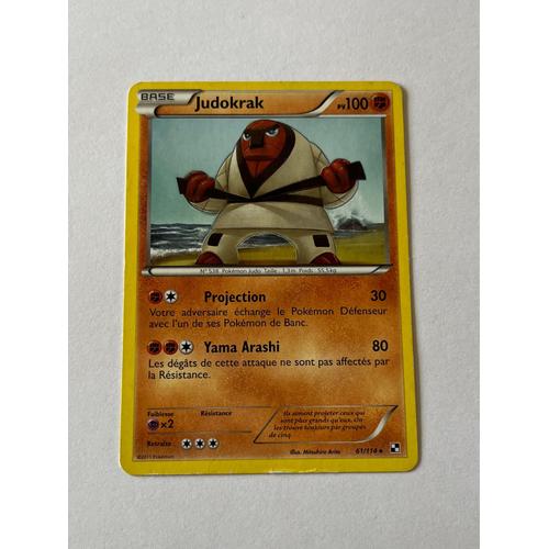 Carte Pokémon Judokrak 61/114