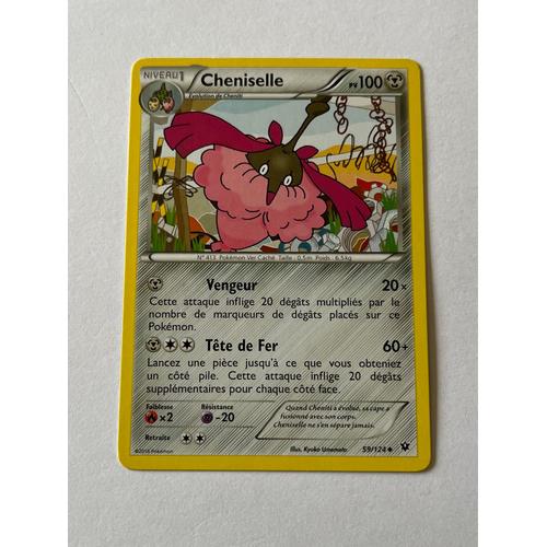 Carte Pokémon Cheniselle 59/124