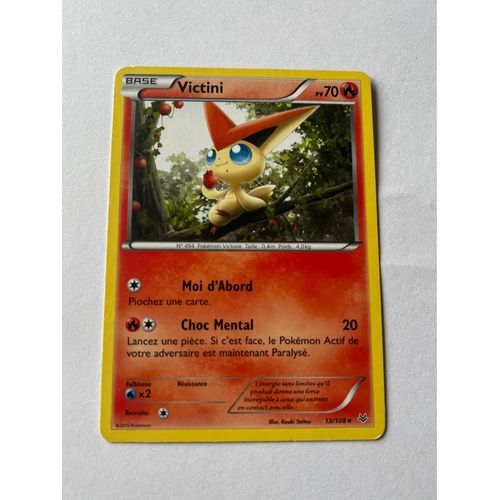 Carte Pokémon Victini 13/108