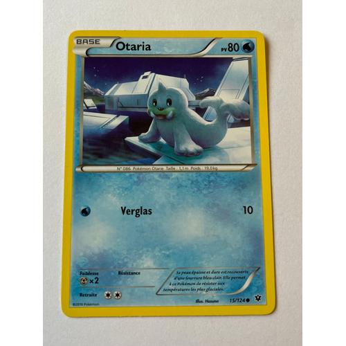 Carte Pokémon Otaria 15/124