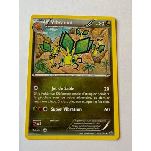 Carte Pokémon Vibraninf 109/160