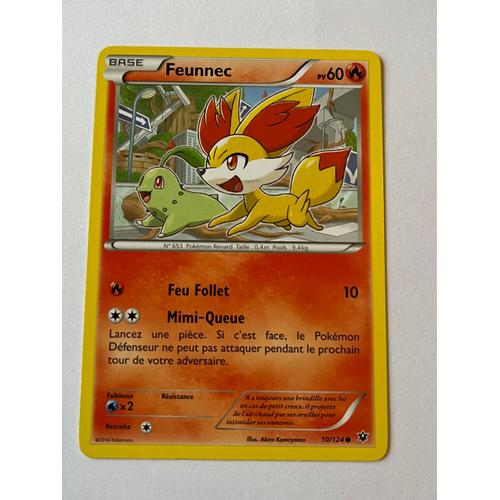 Carte Pokémon Feunnec 10/124