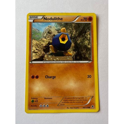Carte Pokémon Nodulithe 48/119