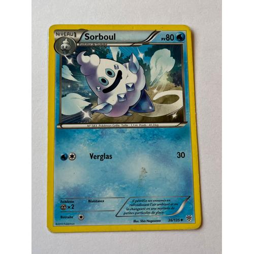 Carte Pokémon Sorboul 36/135