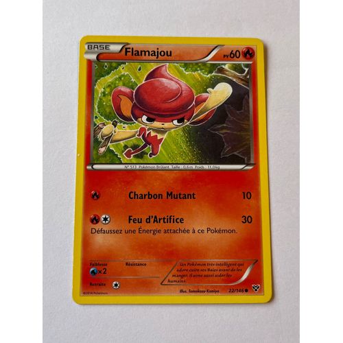 Carte Pokémon Flamajou 22/146