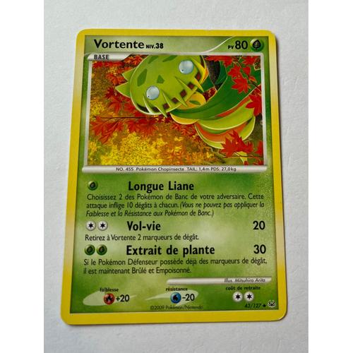 Carte Pokémon Vortente 43/127