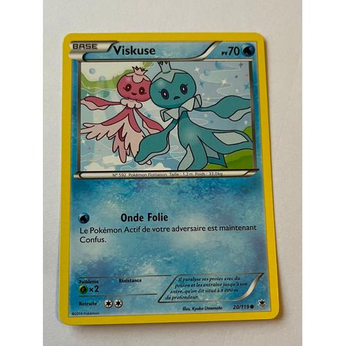 Carte Pokémon Viskuse 20/119