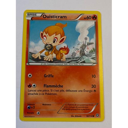 Carte Pokémon Ouisticram 18/114