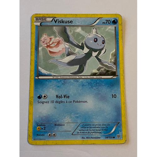 Carte Pokémon Viskuse 38/135
